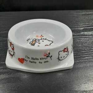 Sanrio Hello Kitty 5" Pet Food/ Water Dish Bowl Dog/Cat